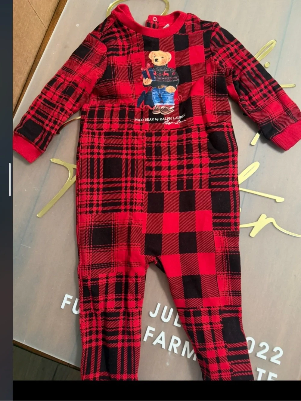 Ralph Lauren baby coveralls